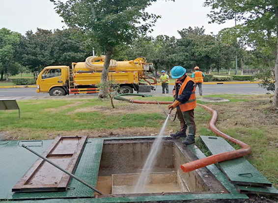 内黄化油池清理